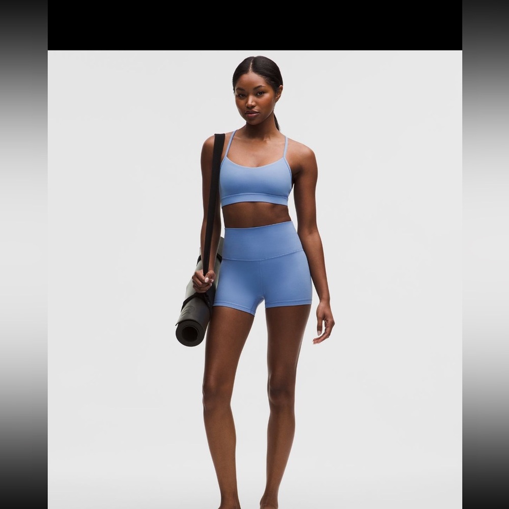 Lululemon Align High-Rise Short 4” Buttery Soft Nulu Like New true navy sz 10 - Picture 4 of 10